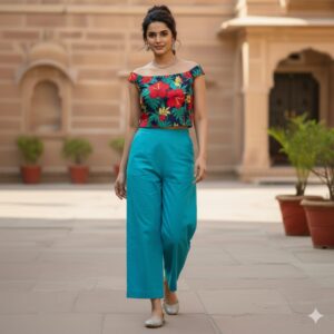 SKAIVOR- Tropical Bloom Co-ord Set