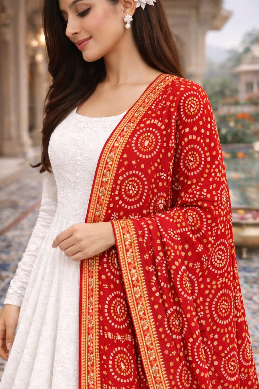 Ivory Noor Anarkali Set - Image 2