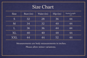 SKAIVOR: Size Chart